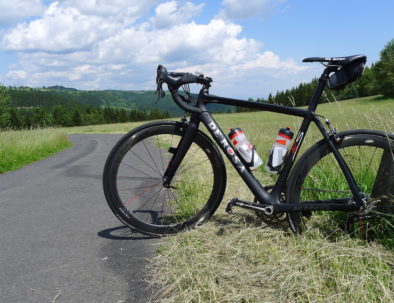 Cycling in Ore Mountains, Medenec